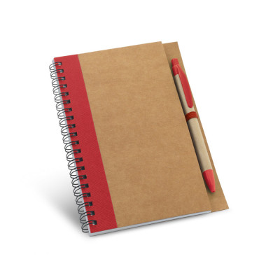 ASIMOV. B6 spiral-bound notepad with plain